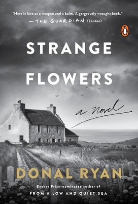 Paperback of Strange Flowers by Penguin Books, featuring a cover with vibrant floral artwork on a white background.