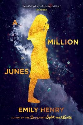 Paperback of A Million Junes by Razorbill with cover artwork featuring a young girl and a boat on a misty lake.