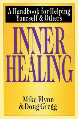 Inner Healing handbook by IVP Books featuring a person reading a book about self-help and emotional recovery.