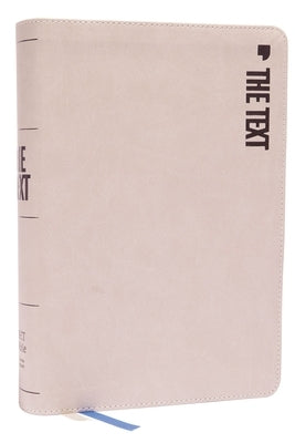 The Text Bible: Uncover the Message Between God, Humanity, and You (Net, Stone Leathersoft, Comfort Print) Bible Thomas Nelson