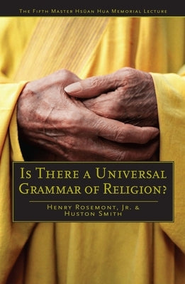 Is There a Universal Grammar of Religion? Paperback Open Court