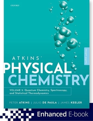 Atkins Physical Chemistry V2 Paperback Oxford University Press, USA