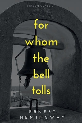 Paperback copy of "For Whom The Bell Tolls" by Mjp Publishers, showing the book cover with title and author.