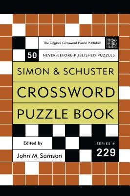 Crossword Puzzle Book: 50 Never-Before Published Puzzles Paperback Fireside