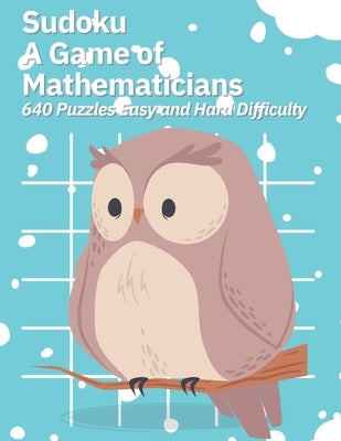 Sudoku A Game of Mathematicians 640 Puzzles Easy and Hard Difficulty Paperback Marick Booster