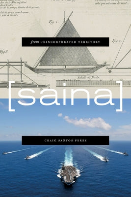 Paperback of "From Unincorporated Territory" by Saina, published by Omnidawn, showing the book's cover with title and author's name.