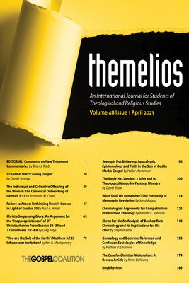 Themelios, Volume 48, Issue 1 Paperback Wipf & Stock Publishers