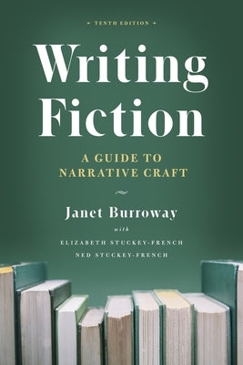 Paperback of Writing Fiction, Tenth Edition by University of Chicago Press, featuring a cover with text and illustrative design.