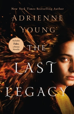 Paperback copy of The Last Legacy novel by Wednesday Books, featuring the book cover with title and artwork.