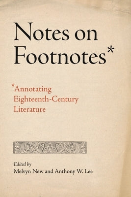 Notes on Footnotes Paperback Penn State University Press