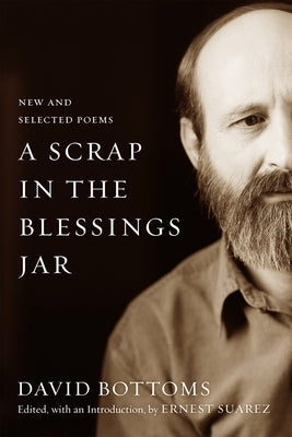 Paperback of A Scrap in the Blessings Jar by LSU Press featuring a cover with poetic artwork and title text.