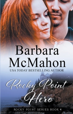 Paperback of Rocky Point Hero novel by Barbara McMahon showing the book cover with title and author name.