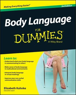 Body Language for Dummies Paperback For Dummies