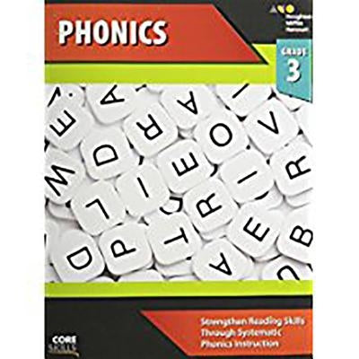 Core Skills Phonics Workbook Grade 3 Paperback Steck Vaughn School Supply