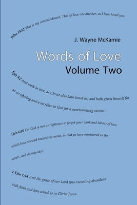 Words of Love Volume 2 PB Paperback Robinson Digital Publications