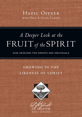 Paperback book titled "A Deeper Look at the Fruit of the Spirit" by IVP Connect, featuring a cover with spiritual growth imagery.