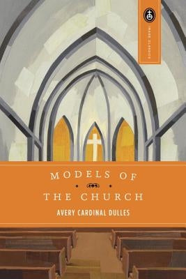 Paperback copy of "Models of the Church" by Image featuring a detailed cover illustration and title text.