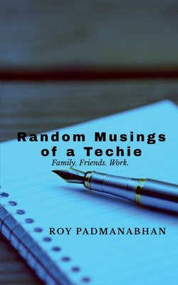 Paperback of "Random Musings of a Techie" by Notion Press Media Pvt Ltd, showing the book cover with title and design elements.