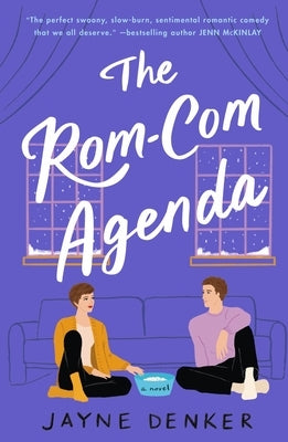 Paperback of The Rom-Com Agenda by St. Martin's Griffin featuring colorful, romantic-themed cover art.