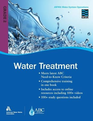 WSO Water Treatment, Grade 2 Paperback American Water Works Association