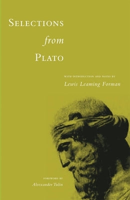 Paperback of Selections from Plato by University of Oklahoma Press, featuring classical Greek philosopher on the cover.
