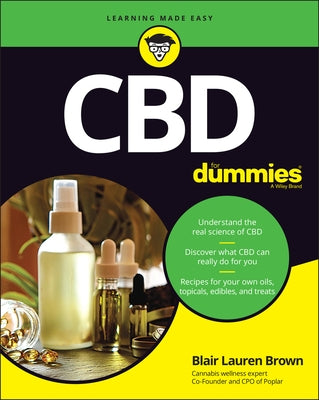 CBD for Dummies Paperback For Dummies
