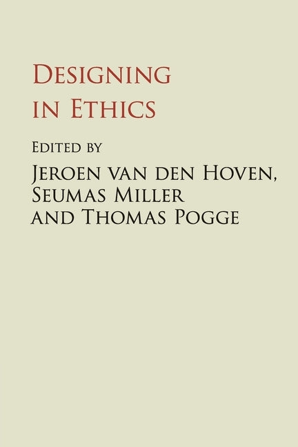 Designing in Ethics Paperback Cambridge University Press