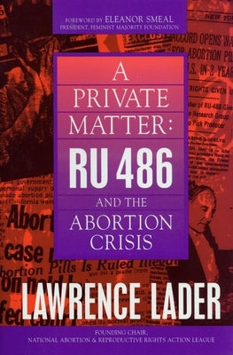 A Private Matter by Lader, Lawrence