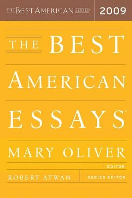The Best American Essays 2009 Paperback Mariner Books