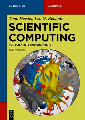 Paperback book on scientific computing by de Gruyter, featuring a cover with technical diagrams and text on scientific algorithms.