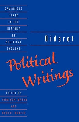 Diderot: Political Writings Paperback Cambridge University Press