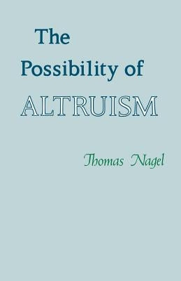 The Possibility of Altruism Paperback Princeton University Press