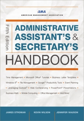 Administrative Assistant's and Secretary's Handbook Softcover Paperback Amacom