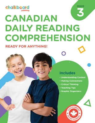 Canadian Daily Reading Comprehension 3 Paperback Chalkboard Publishing