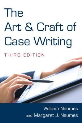 The Art and Craft of Case Writing Paperback Routledge