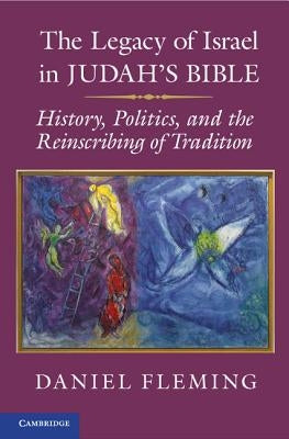 Paperback book titled "The Legacy of Israel in Judah's Bible" by Cambridge University Press, featuring a cover with biblical imagery and text.