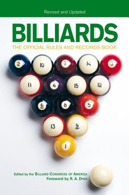 Billiards, Revised and Updated: The Official Rules and Records Book Paperback Lyons Press