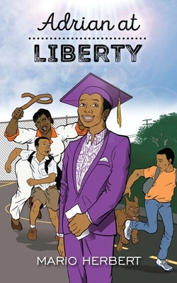 Paperback of "Adrian at Liberty" by Redcore Publishing, featuring the book cover with title and author details.