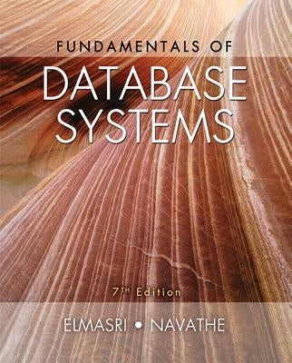 Fundamentals of Database Systems Paperback Pearson