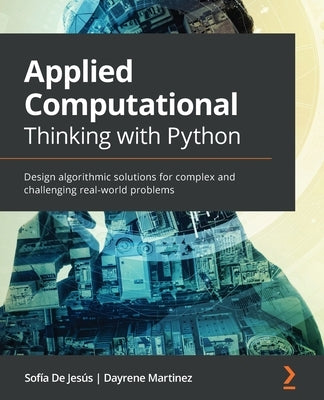 Paperback of Applied Computational Thinking with Python by Packt Publishing, showing the book cover with colorful Python-themed design.