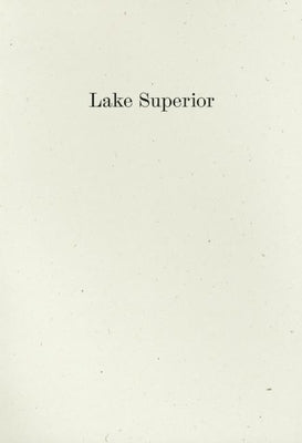 Paperback of Lake Superior by Wave Books featuring Lorine Niedecker's poem and journal, with additional sources and documents visible.