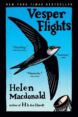 Paperback of Vesper Flights by Grove Press featuring a cover image with a bird illustration and elegant typography.
