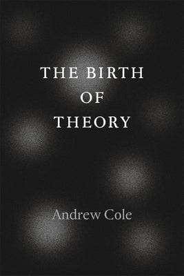 The Birth of Theory Paperback University of Chicago Press