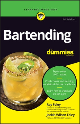 Bartending for Dummies Paperback For Dummies
