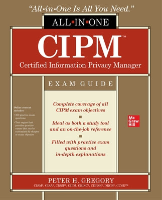 Cipm Certified Information Privacy Manager All-In-One Exam Guide McGraw-Hill Companies
