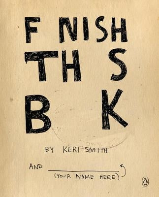 Paperback of "Finish This Book" by Penguin Books featuring a colorful cover with abstract artwork.