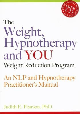 Paperback book titled "The Weight, Hypnotherapy and You" by Crown House Publishing, showing the cover with title and author details.