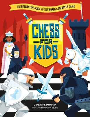 Paperback chess guide for kids by Black Dog & Leventhal, featuring colorful illustrations and beginner-friendly chess instructions.