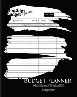 Budget Planner: Twelve Months Financial Organizer, Monthly and Weekly Budget Planner, Bill Payment, Expenses Tracker with Subscription Paperback Jenebah