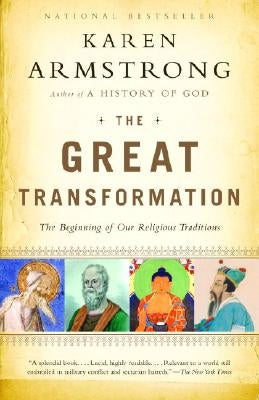 Cover image of "The Great Transformation: The Beginning of Our Religious Traditions" by Anchor Books, showing the book's front cover.